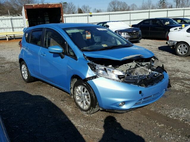 3N1CE2CP5FL449594 - 2015 NISSAN VERSA NOTE BLUE photo 1