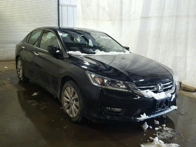 1HGCR2F8XEA164399 - 2014 HONDA ACCORD EXL BLACK photo 1