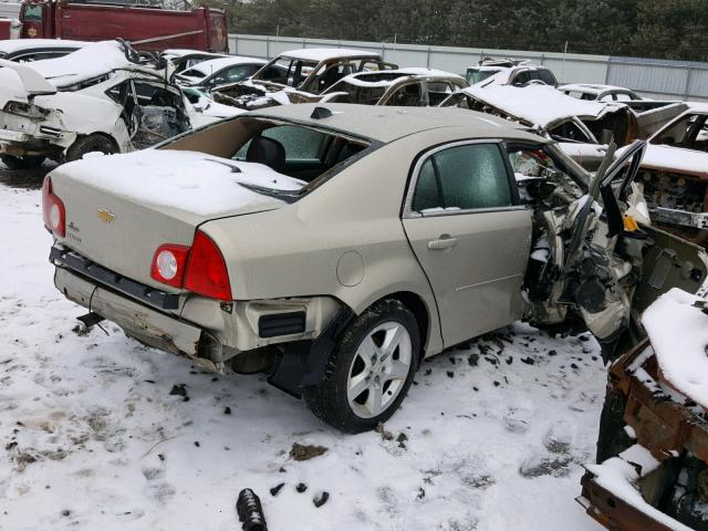 1G1ZB5E03CF165512 - 2012 CHEVROLET MALIBU LS BEIGE photo 4