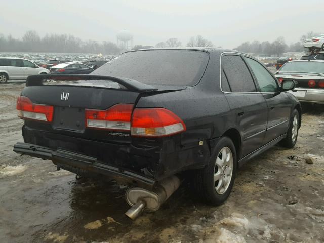 1HGCG66842A028388 - 2002 HONDA ACCORD EX BLACK photo 4