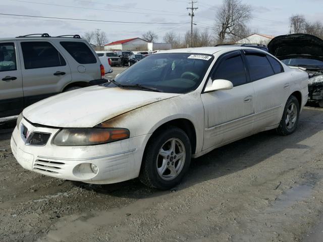 1G2HX54K814152971 - 2001 PONTIAC BONNEVILLE WHITE photo 2