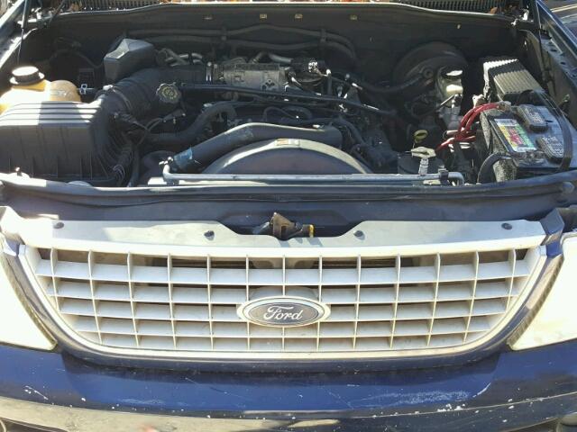 1FMZU64WX4UB27636 - 2004 FORD EXPLORER E BLUE photo 7