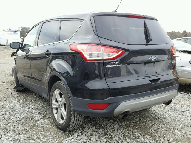 1FMCU0G90EUA54643 - 2014 FORD ESCAPE SE BLACK photo 3