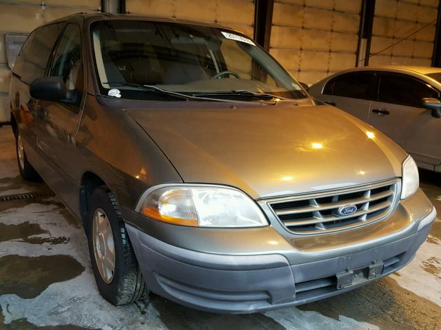 2FMZA5146YBC23846 - 2000 FORD WINDSTAR L GREEN photo 1