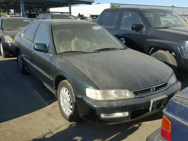 1HGCD5658TA078477 - 1996 HONDA ACCORD EX GREEN photo 1