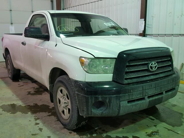 5TFLU52127X001494 - 2007 TOYOTA TUNDRA WHITE photo 1