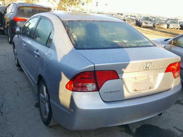 1HGFA16847L102440 - 2007 HONDA CIVIC EX SILVER photo 3