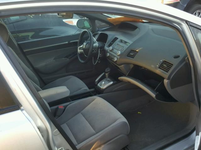 1HGFA16847L102440 - 2007 HONDA CIVIC EX ვერცხლისფერი ფოტო 5