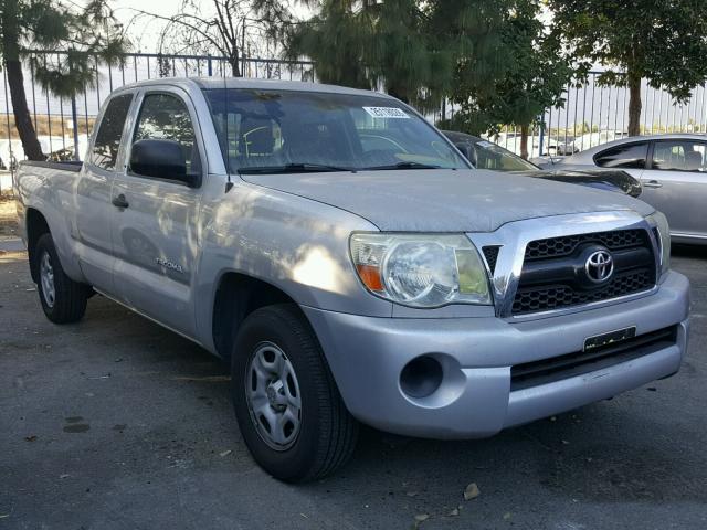 5TFTX4CN9BX006557 - 2011 TOYOTA TACOMA ACC SILVER photo 1