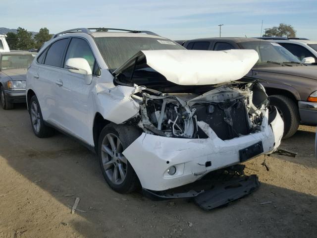 2T2BK1BA0CC143082 - 2012 LEXUS RX 350 WHITE photo 1