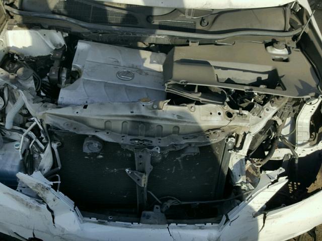 2T2BK1BA0CC143082 - 2012 LEXUS RX 350 WHITE photo 7