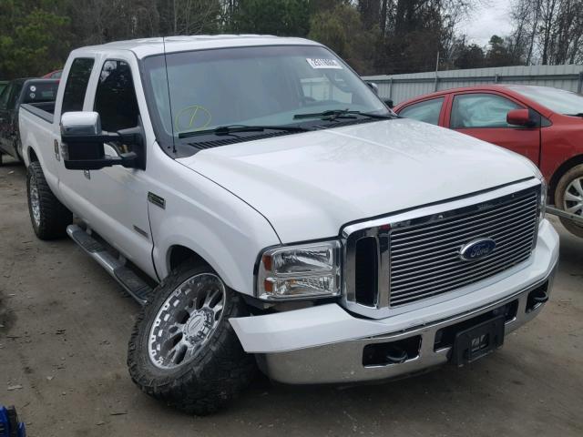 1FTSW21P56EB38000 - 2006 FORD F250 SUPER WHITE photo 1