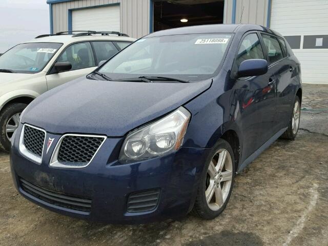 5Y2SP67079Z425527 - 2009 PONTIAC VIBE BLUE photo 2