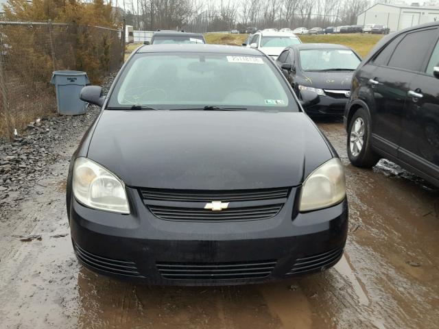 1G1AT18H297257380 - 2009 CHEVROLET COBALT LT BLACK photo 9