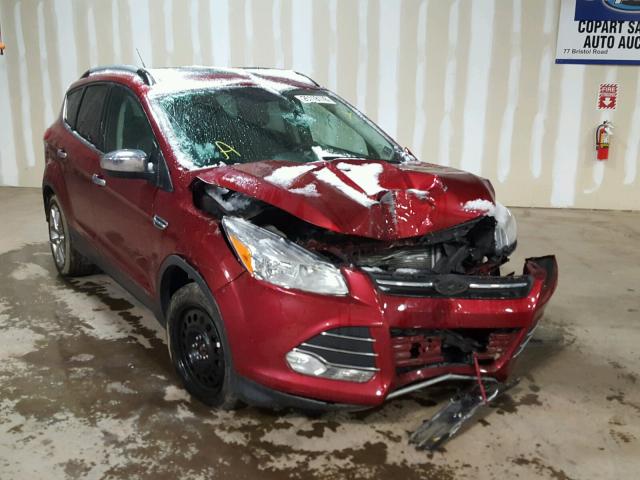 1FMCU9GX8GUB65379 - 2016 FORD ESCAPE SE MAROON photo 1