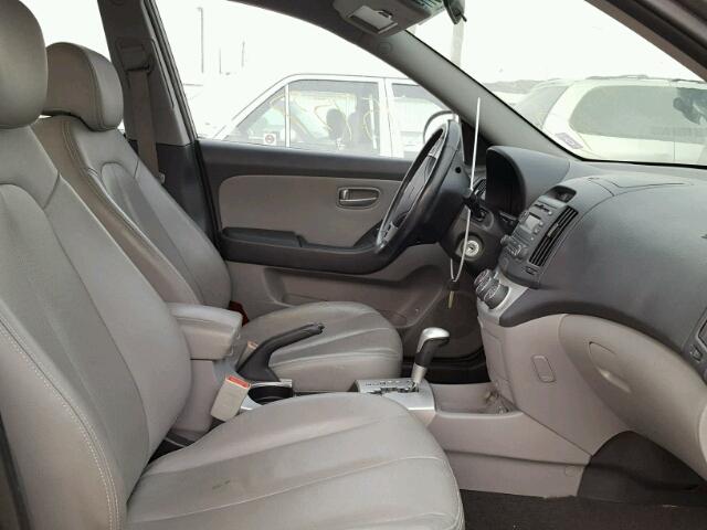 KMHDU46D48U534397 - 2008 HYUNDAI ELANTRA GL GRAY photo 5