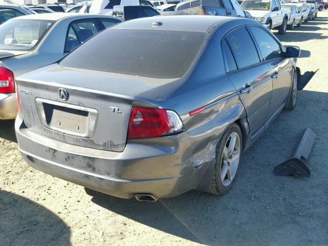 19UUA66266A071461 - 2006 ACURA 3.2TL GRAY photo 4