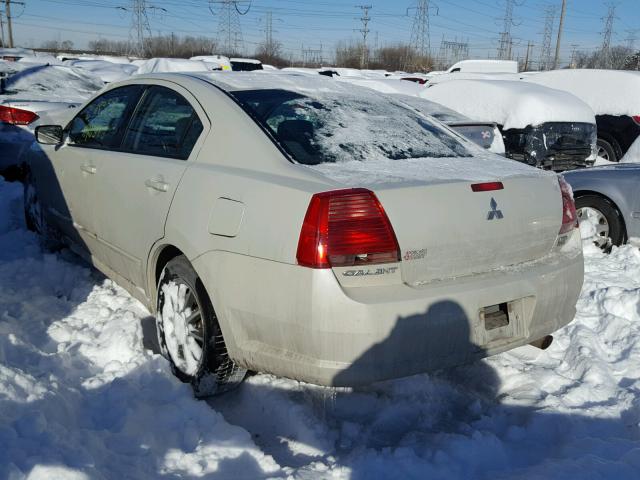 4A3AB46S95E068965 - 2005 MITSUBISHI GALANT LS TAN photo 3