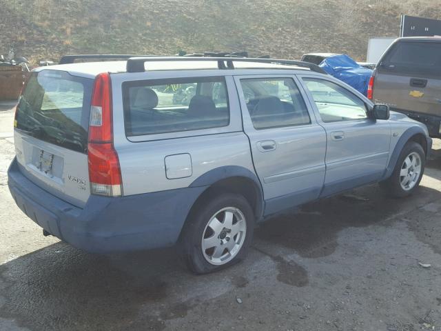 YV1SZ58D311019165 - 2001 VOLVO V70 XC BLUE photo 4