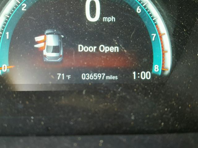 19XFC2F79GE050513 - 2016 HONDA CIVIC EX გრაფიტი ფოტო 8