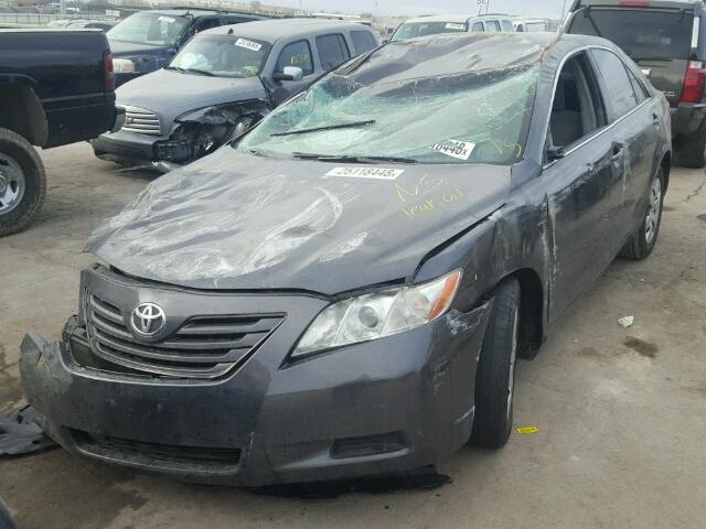 4T1BE46K99U309087 - 2009 TOYOTA CAMRY BASE GRAY photo 2