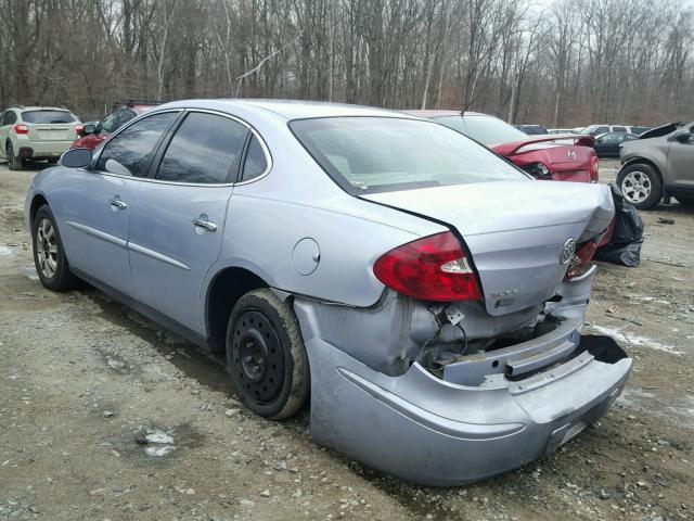 2G4WC532351225483 - 2005 BUICK LACROSSE C SILVER photo 3