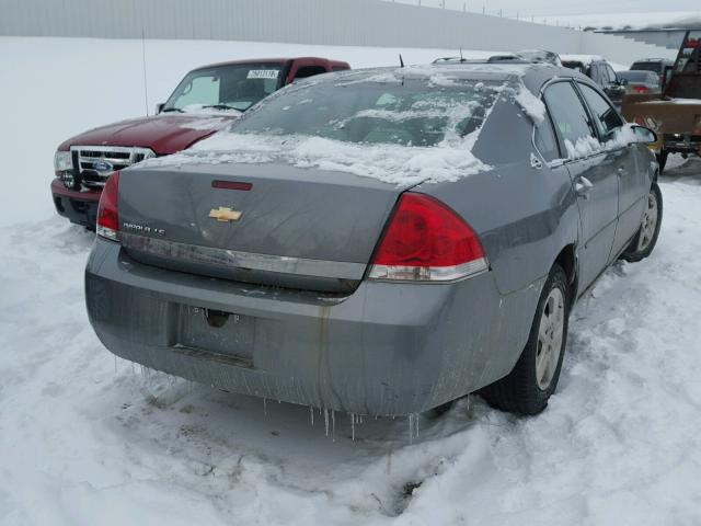 2G1WB58K269356836 - 2006 CHEVROLET IMPALA LS GRAY photo 4