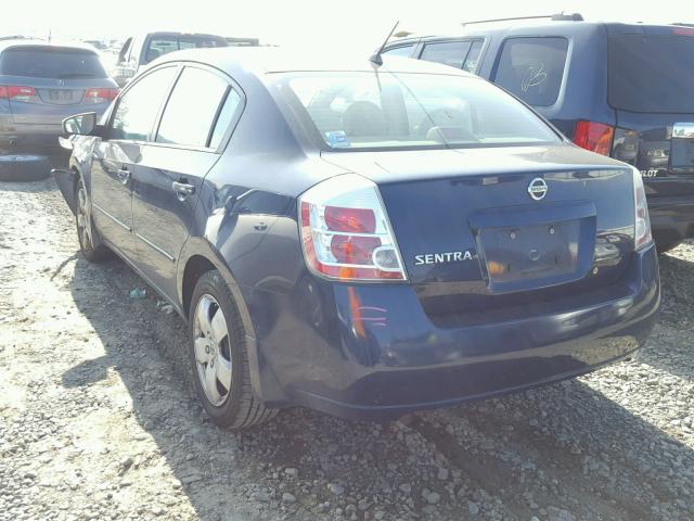 3N1AB61E68L664011 - 2008 NISSAN SENTRA 2.0 BLUE photo 3