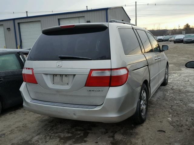 5FNRL38645B026649 - 2005 HONDA ODYSSEY EX TAN photo 4