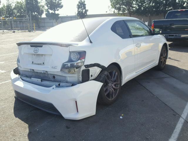 JTKJF5C71E3068721 - 2014 TOYOTA SCION TC 白色 照片 4