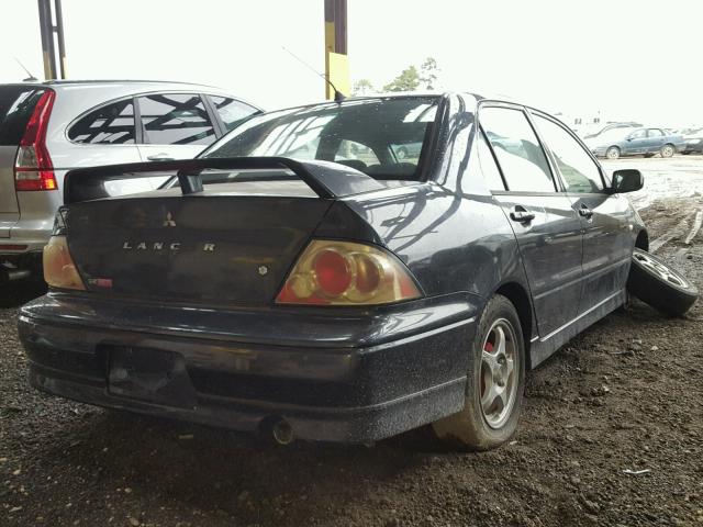 JA3AJ86E33U032214 - 2003 MITSUBISHI LANCER OZ GRAY photo 4