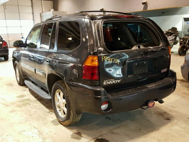 1GKDT13S942378425 - 2004 GMC ENVOY BLACK photo 3