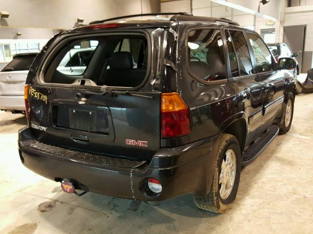 1GKDT13S942378425 - 2004 GMC ENVOY BLACK photo 4