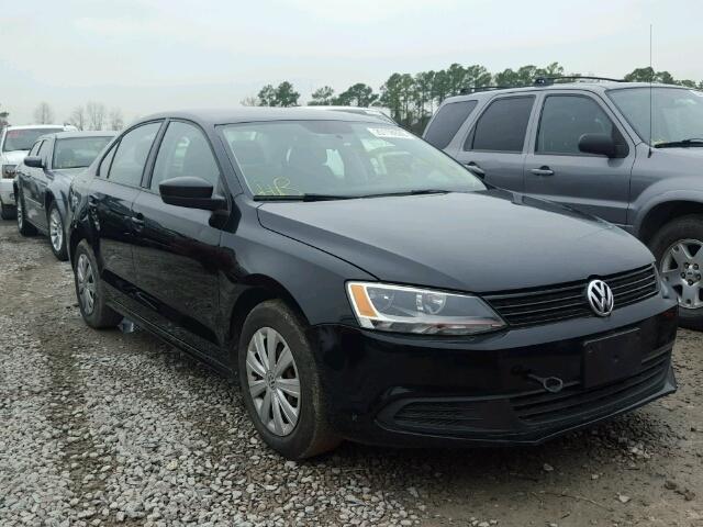 3VW2K7AJ8CM372266 - 2012 VOLKSWAGEN JETTA BASE 黑色 照片 1