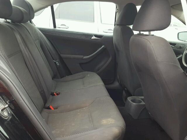 3VW2K7AJ8CM372266 - 2012 VOLKSWAGEN JETTA BASE 黑色 照片 6
