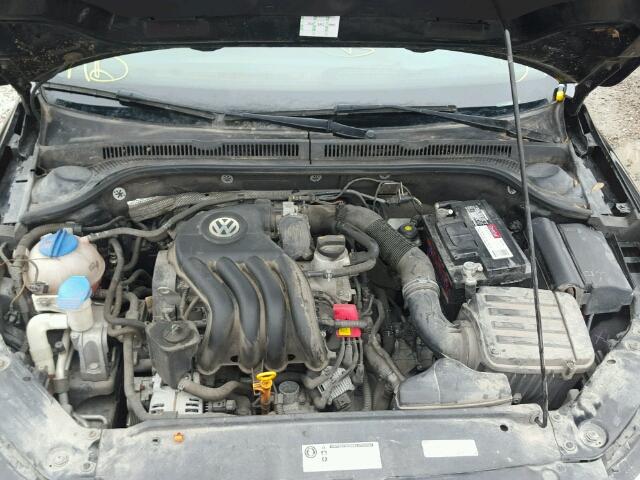 3VW2K7AJ8CM372266 - 2012 VOLKSWAGEN JETTA BASE 黑色 照片 7