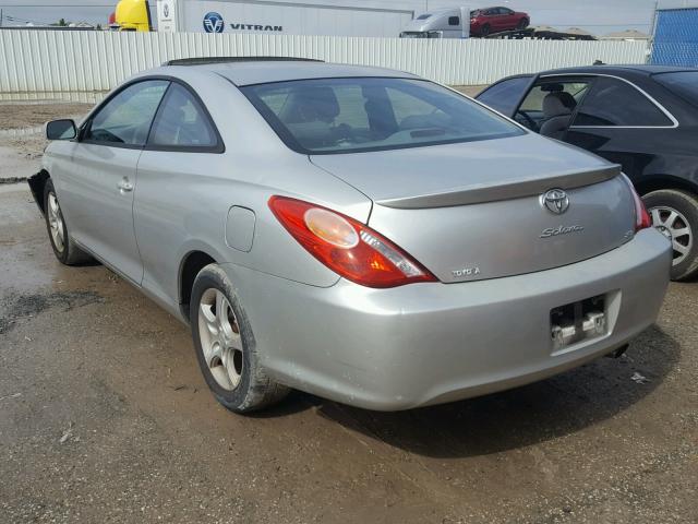 4T1CE38P74U793843 - 2004 TOYOTA CAMRY SOLA SILVER photo 3