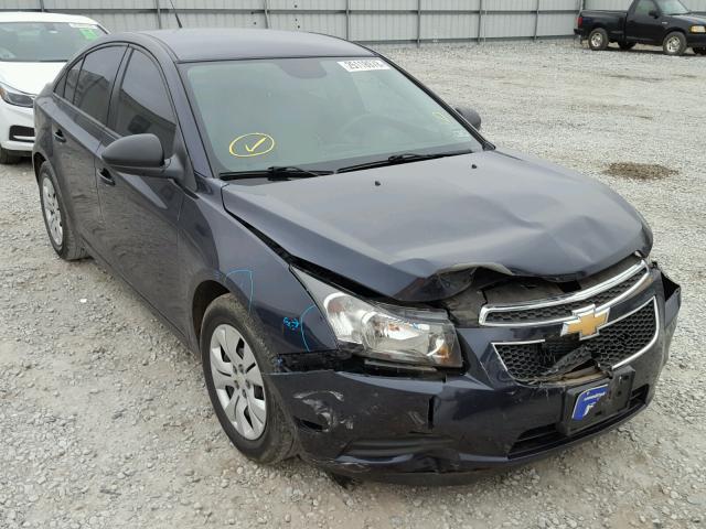 1G1PA5SH3E7477105 - 2014 CHEVROLET CRUZE LS BLUE photo 1