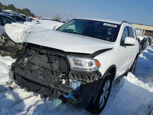 1C4RDJDG8FC826787 - 2015 DODGE DURANGO LI WHITE photo 2