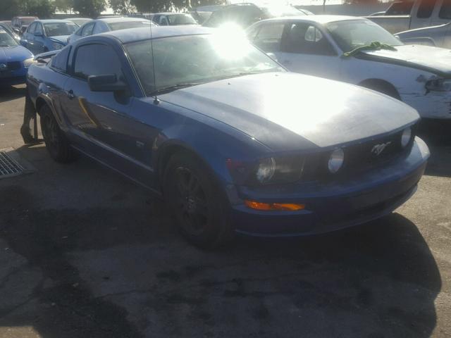 1ZVHT82H585139502 - 2008 FORD MUSTANG GT BLUE photo 1