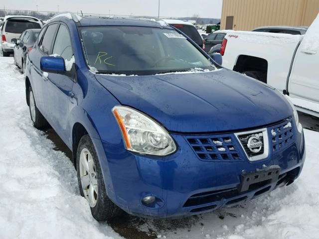 JN8AS5MT9AW010142 - 2010 NISSAN ROGUE S BLUE photo 1