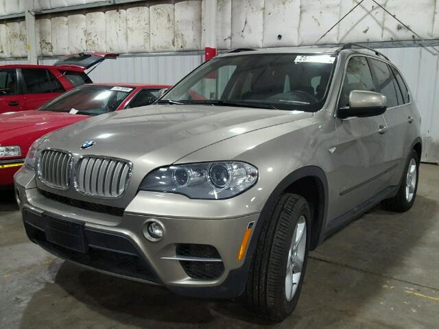 5UXZV8C59CL425524 - 2012 BMW X5 XDRIVE5 Brun photo 2