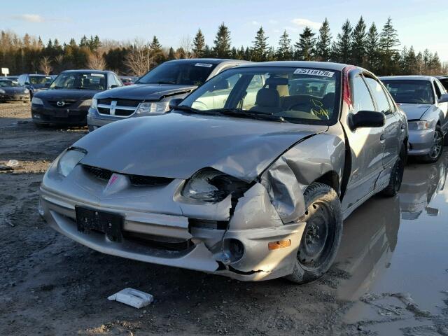 3G2JB52462S229018 - 2002 PONTIAC SUNFIRE SE SILVER photo 2