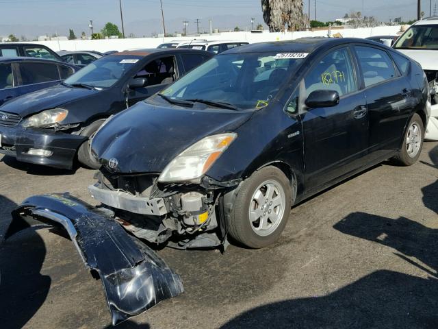 JTDKB20UX83415595 - 2008 TOYOTA PRIUS BLACK photo 2