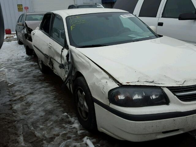 2G1WF52K949412782 - 2004 CHEVROLET IMPALA WHITE photo 9