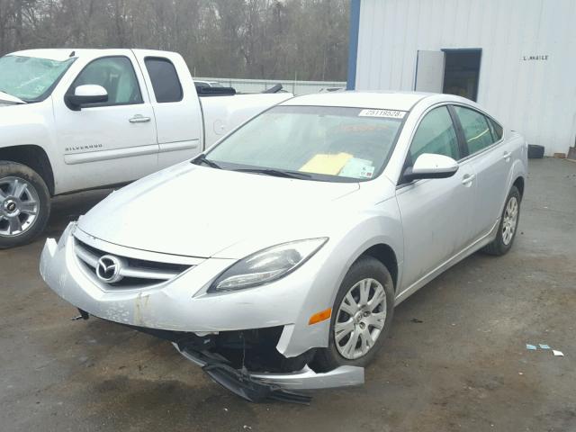 1YVHZ8BH9C5M06838 - 2012 MAZDA 6 I SILVER photo 2