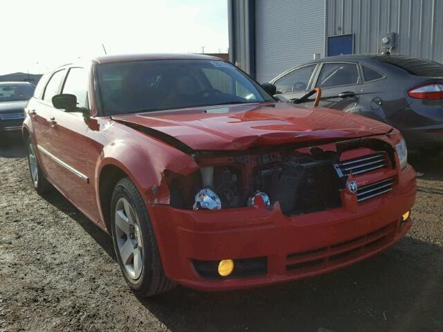 2D4FV37V08H124357 - 2008 DODGE MAGNUM SXT RED photo 1