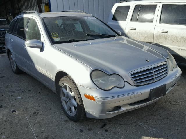 WDBRH64J42F249129 - 2002 MERCEDES-BENZ C 320 SILVER photo 1