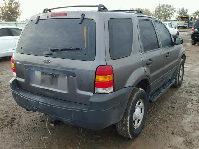 1FMYU02ZX5KB63877 - 2005 FORD ESCAPE XLS GRAY photo 4