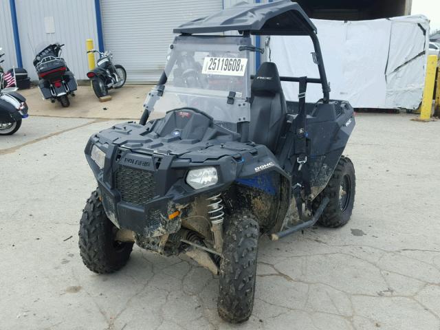 4XADAA572F7142285 - 2015 POLARIS ACE 570 BLUE photo 2